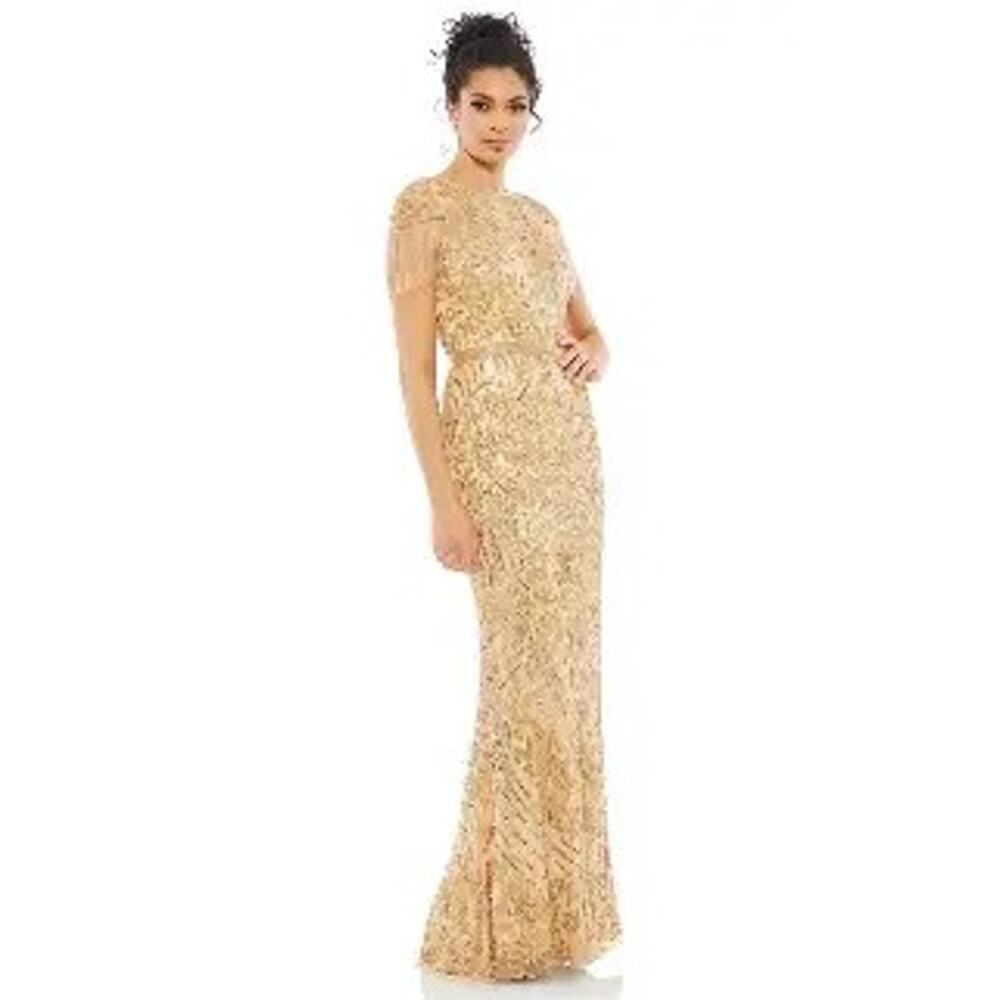 Experience golden radiance with Mac Dugall Style 4715 - Size 8 STUNNER!!!!!!!